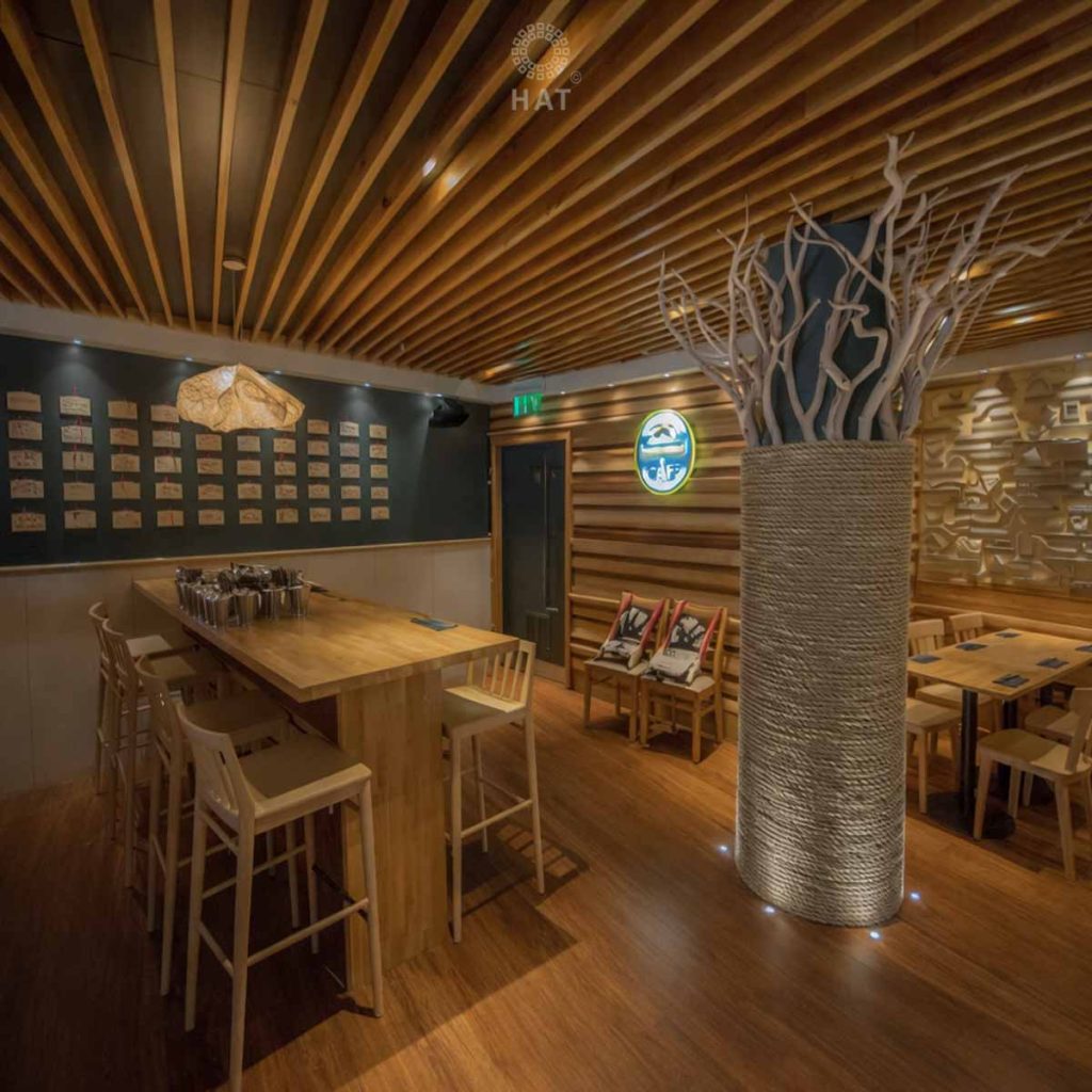 Hospitality - Liverpool Street London Japanese - HAT Italian Design
